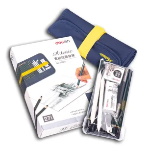 27-in-1 Sketch & Drawing Pencil Set | Sketching Art Kit Tools & Utility