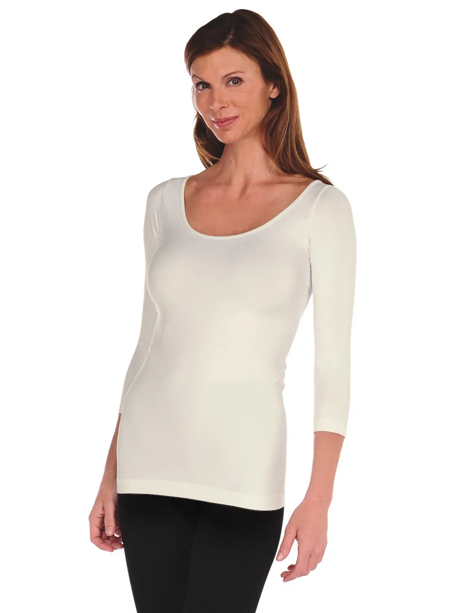 3/4 Sleeve Fitted top
