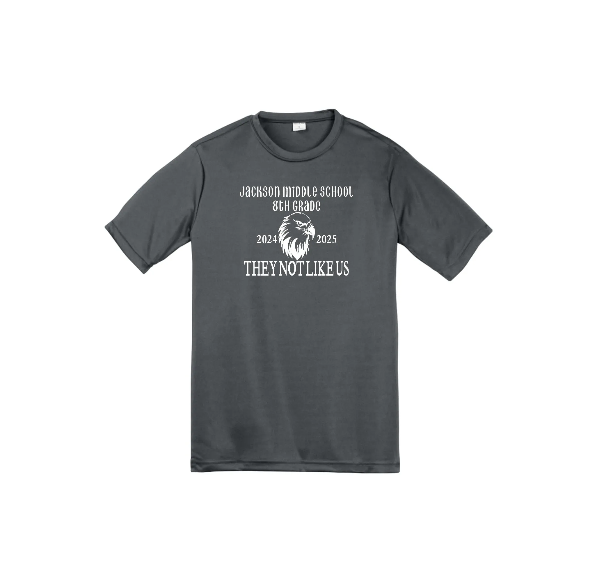 Andrew Jackson Middle School (TX)-Youth Unisex Dri-Fit Shirt On-Demand 8th GRADE