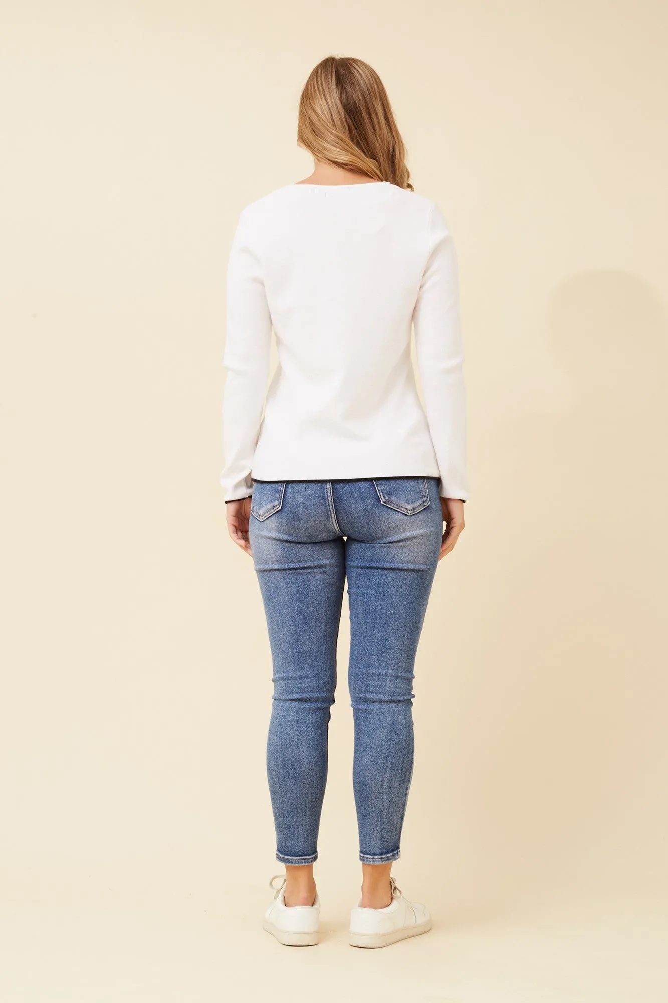 APOLLONIA KNIT PULLOVER