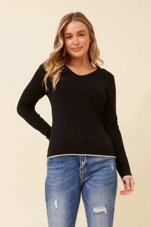 APOLLONIA KNIT PULLOVER