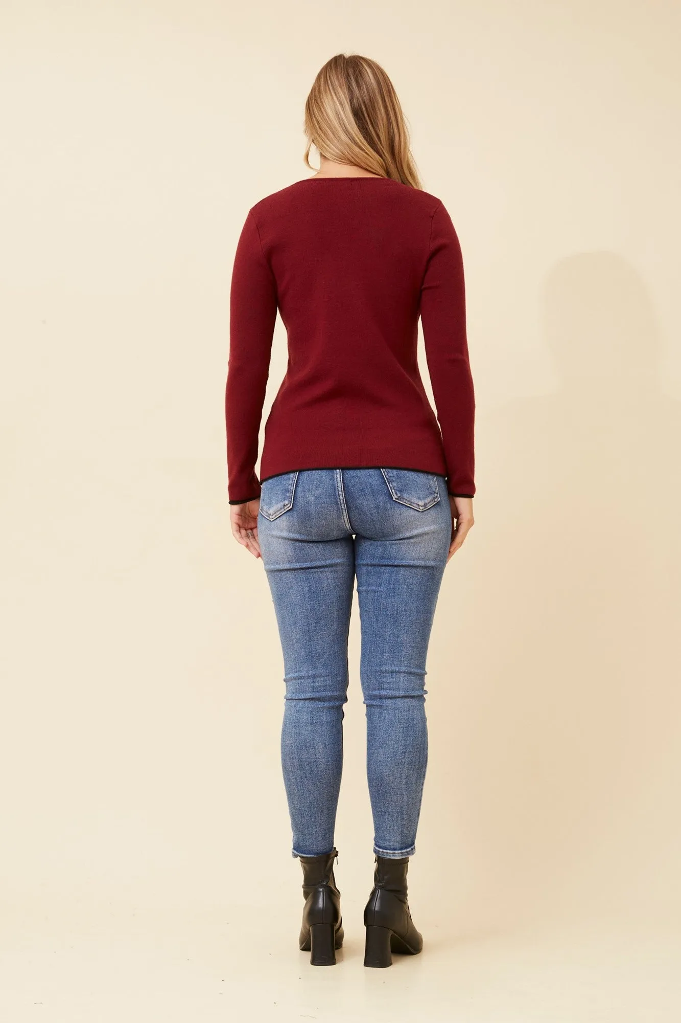 APOLLONIA KNIT PULLOVER