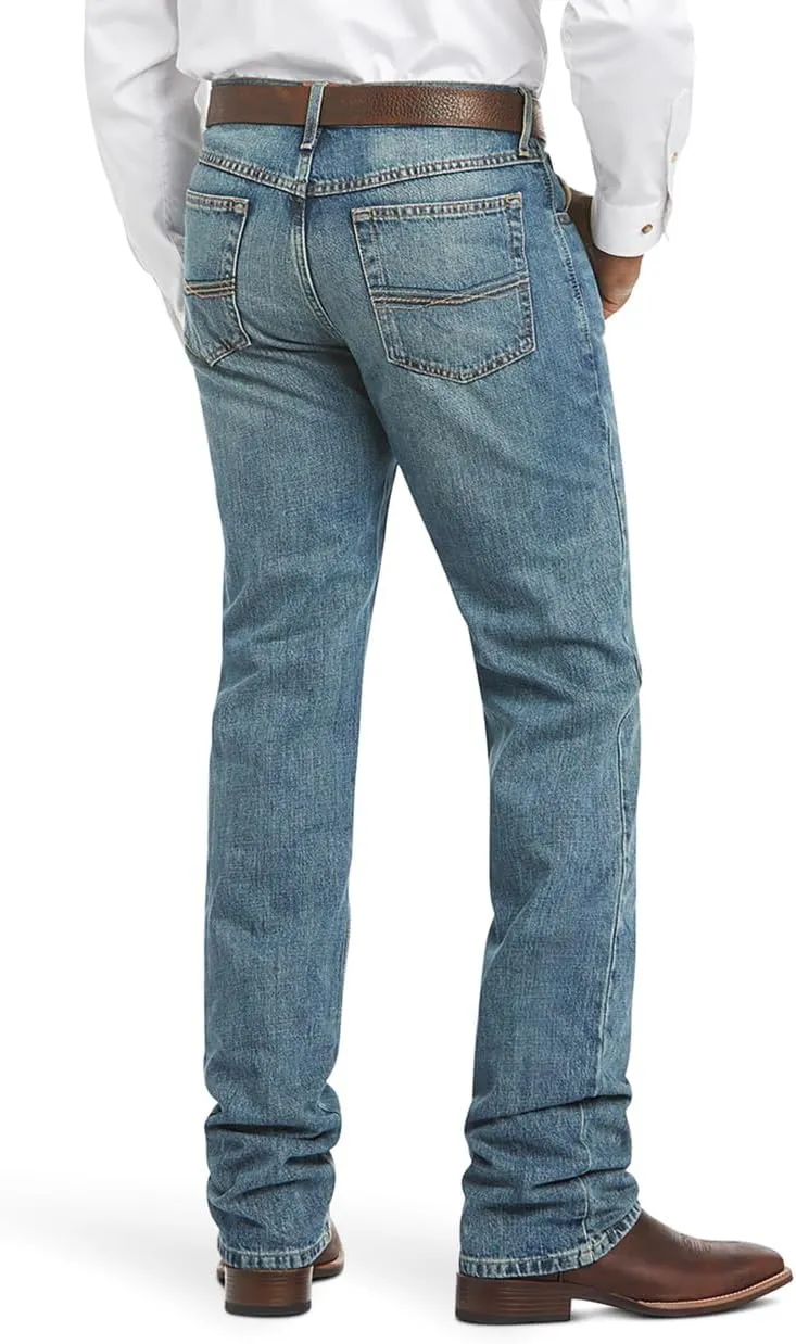 ARIAT Mens M2 Relaxed Legacy Cut Jeans Casual Pants Casual - Blue