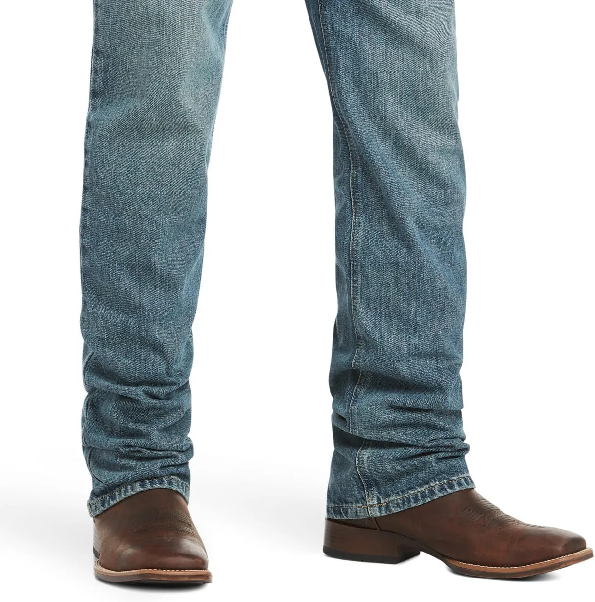 ARIAT Mens M2 Relaxed Legacy Cut Jeans Casual Pants Casual - Blue