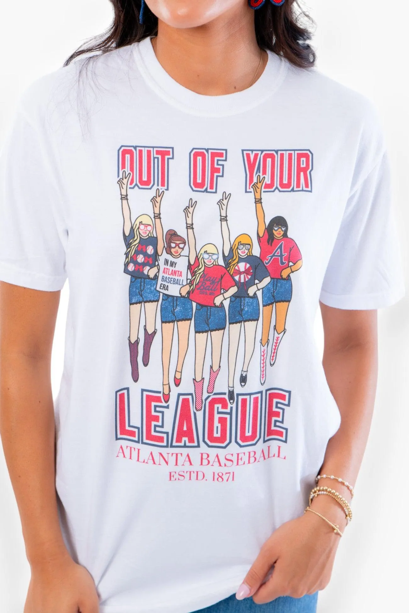 Atlanta Baseball "Out of Your League" Tee