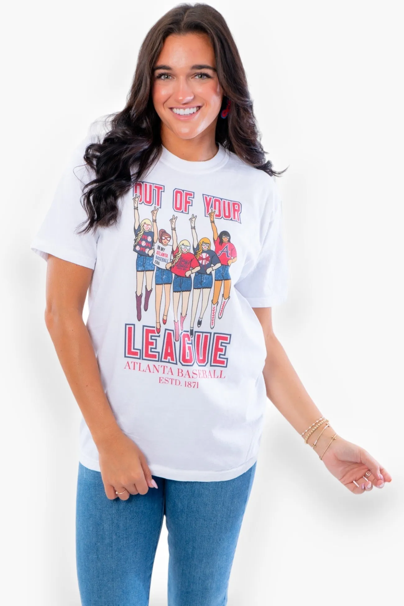Atlanta Baseball "Out of Your League" Tee