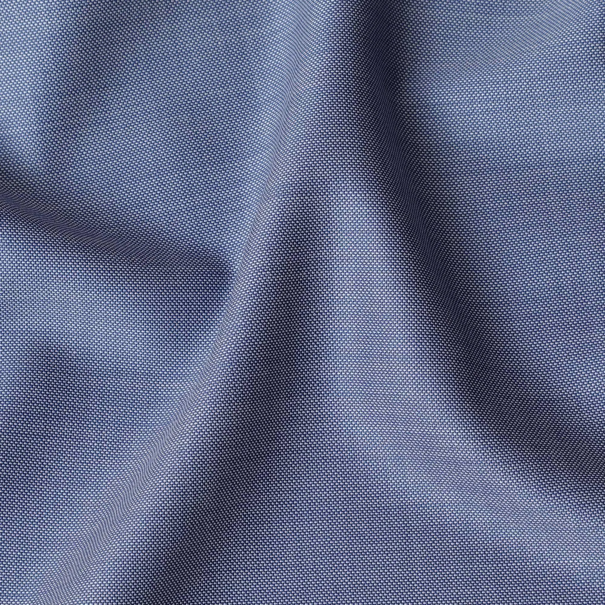 Baby blue plain premium pure Italian Super 120's all wool suiting fabric-D14811