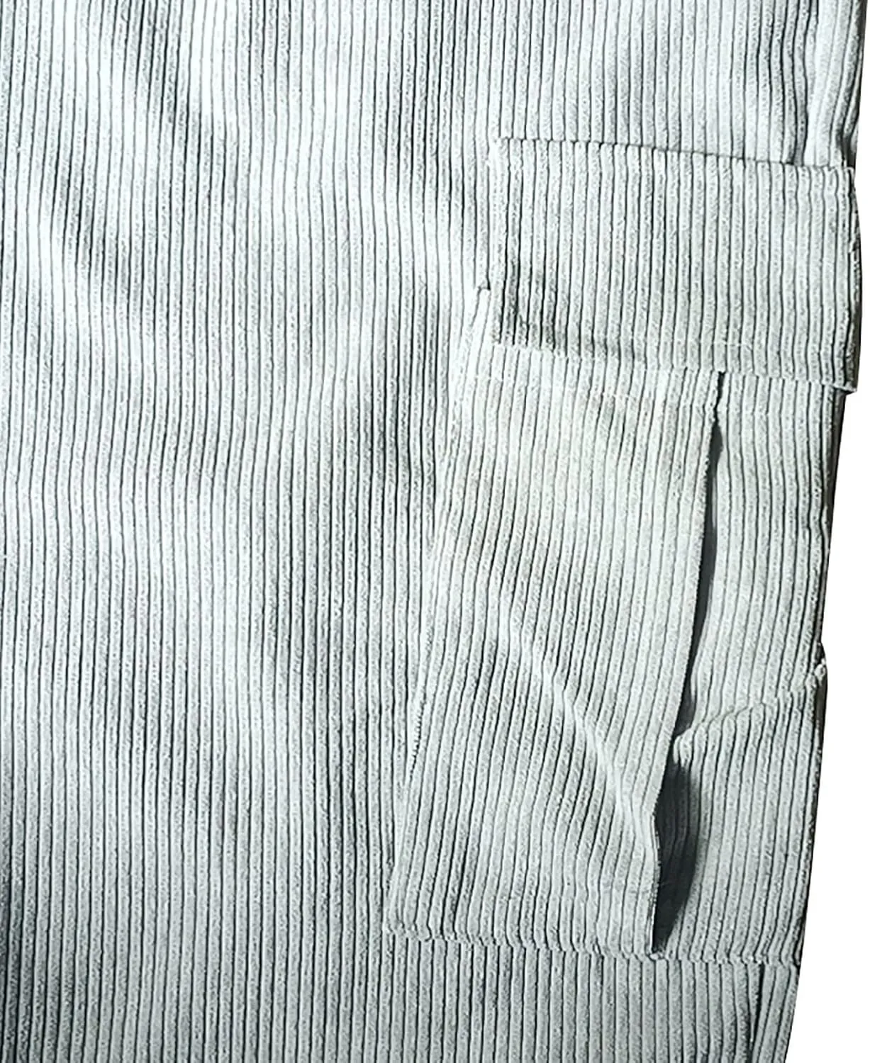 Baggy Cargo Pants Men Big and Tall Relaxed Fit Casual Corduroy Pants Autumn and Winter Solid Straight Athletic Sweatpants