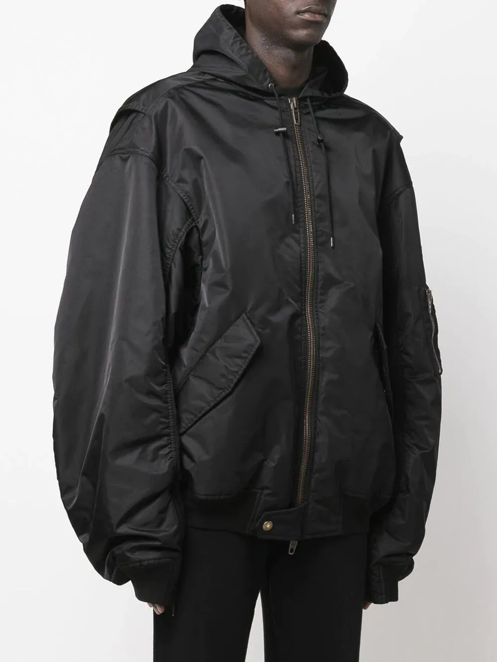 BALENCIAGA 3b Sports Light Bomber Black