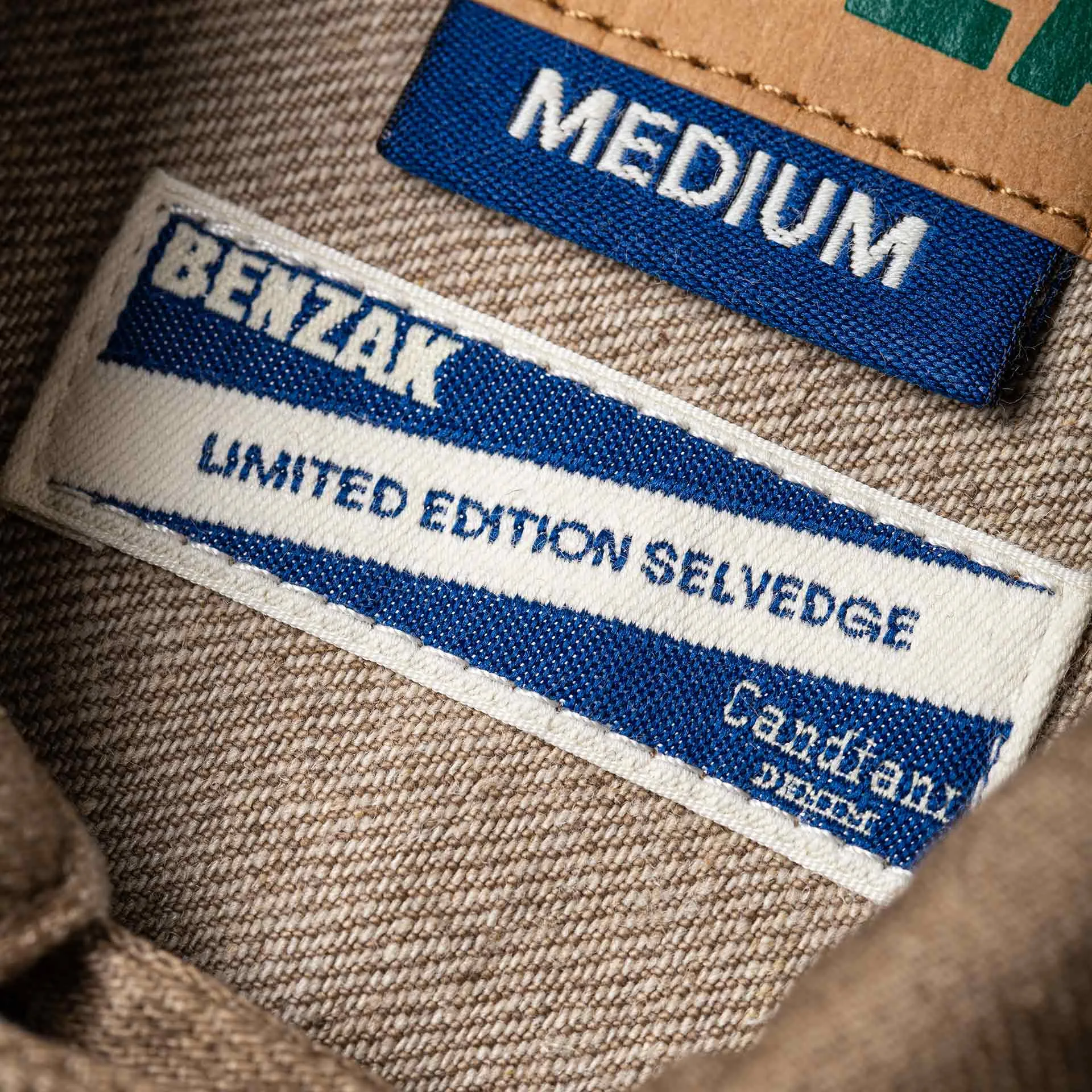 BDJ-T2 TYPE II JACKET 12.5 oz. mineral brown hemp selvedge