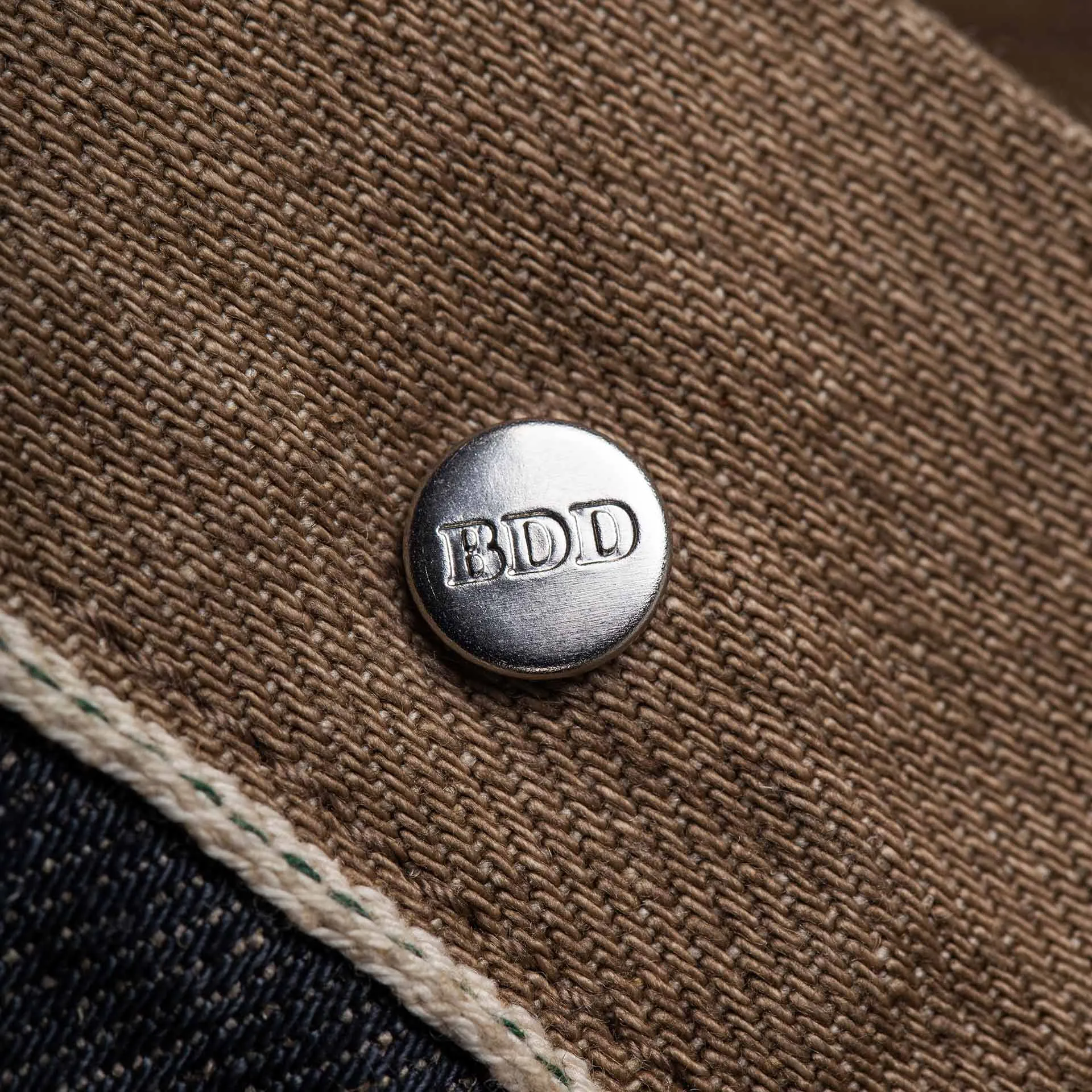 BDJ-T2 TYPE II JACKET 12.5 oz. mineral brown hemp selvedge