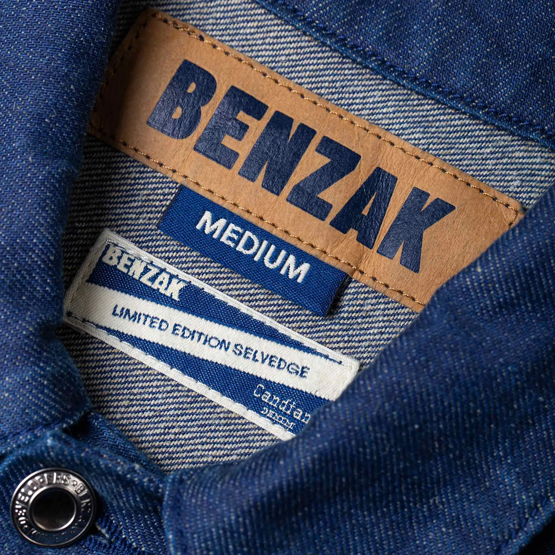 BDJ-T2 TYPE II JACKET 12.5 oz. natural indigo hemp selvedge
