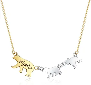 Beffy Mama Bear Necklace for Mom