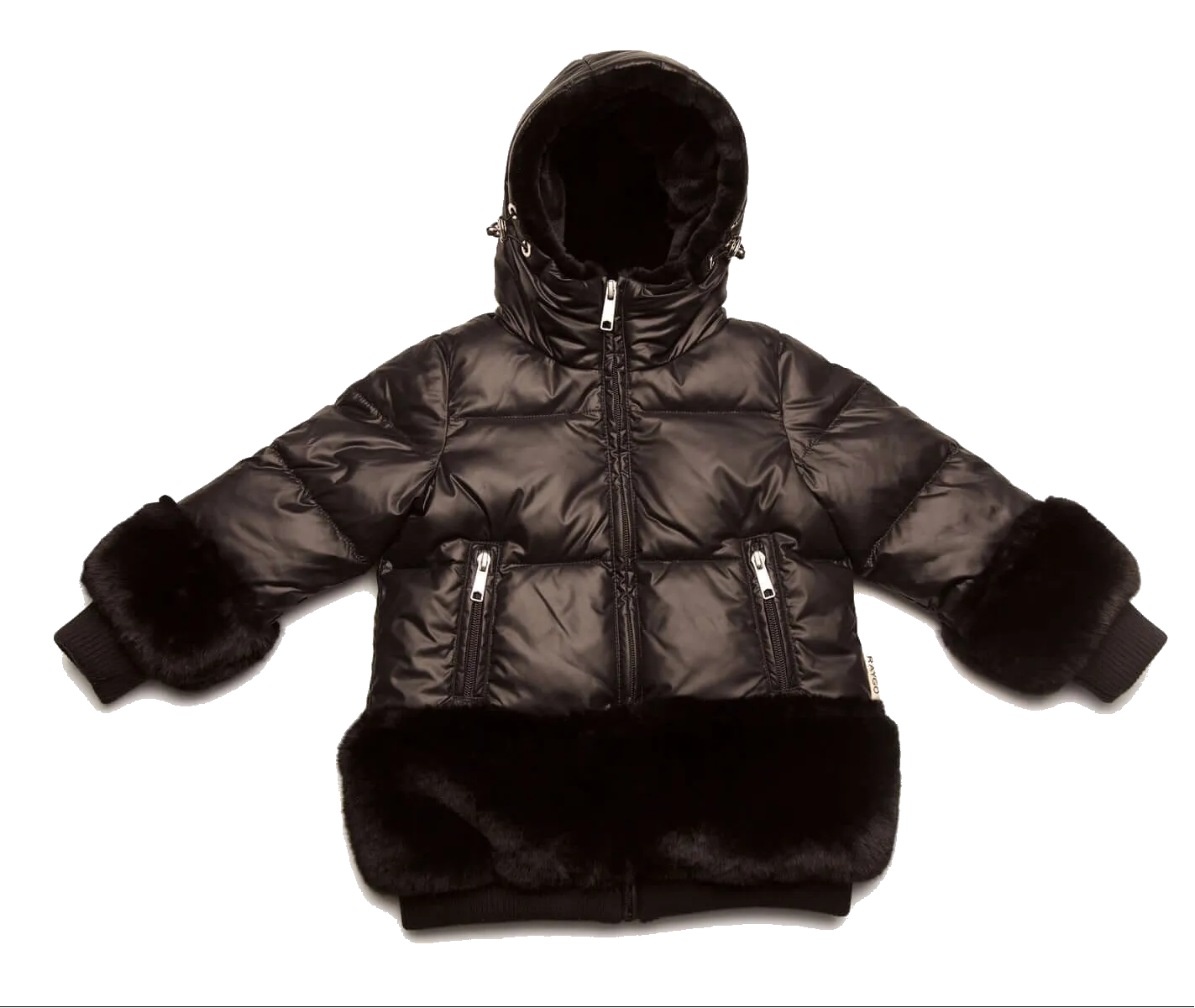 Black Fur Baby Coat Sale