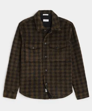 Buffalo Check Mohair Overshirt