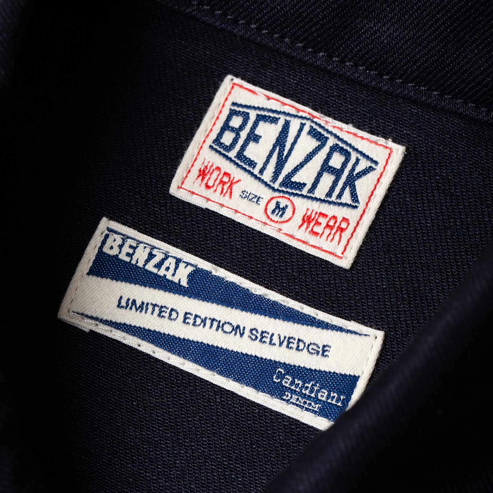BWS-03 MILITARY OVERSHIRT 12 oz. midnight blue selvedge