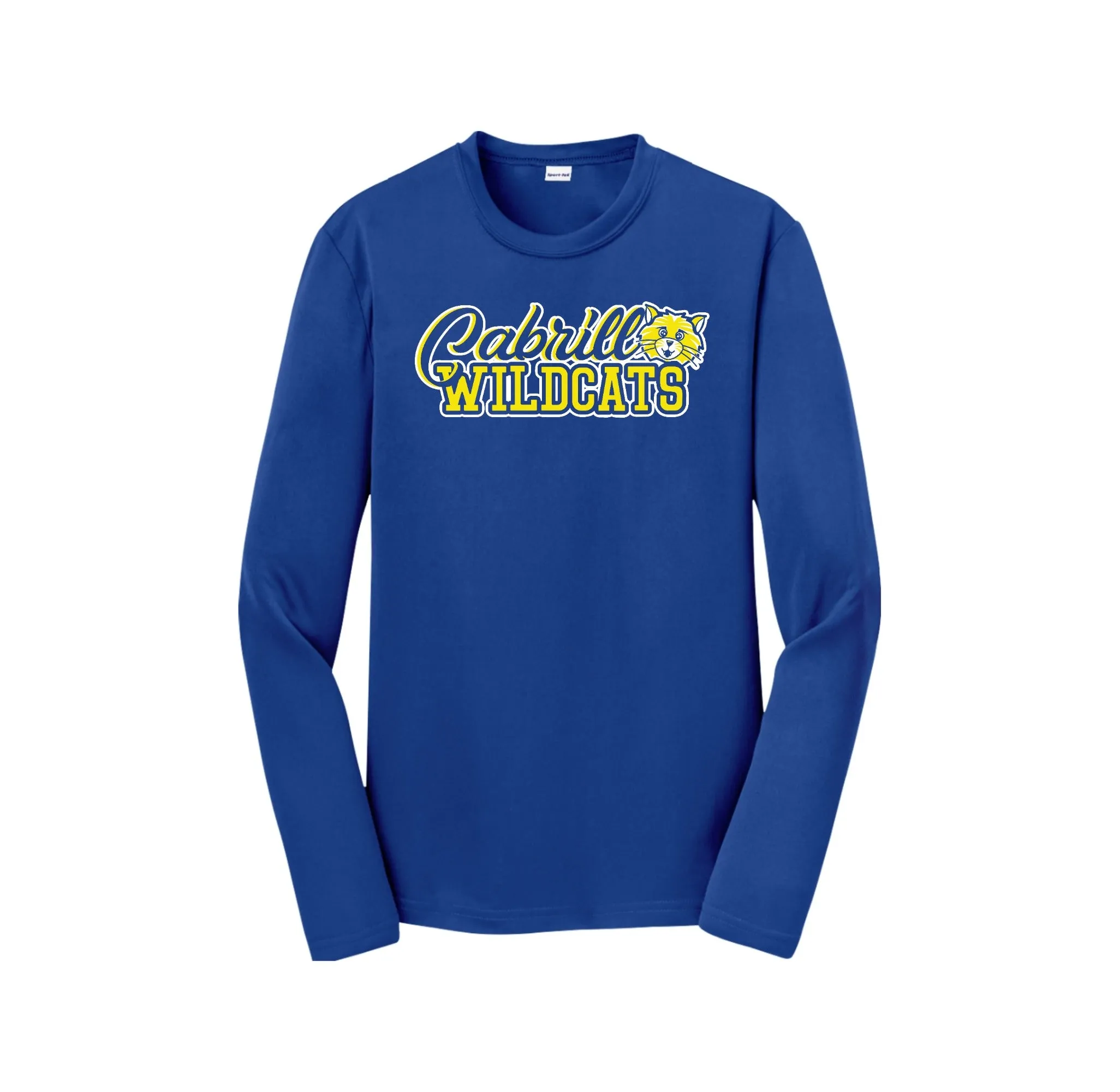 Cabrillo On-Demand-Youth Unisex Dri-Fit Long Sleeve Tee On-Demand Mascot Logo