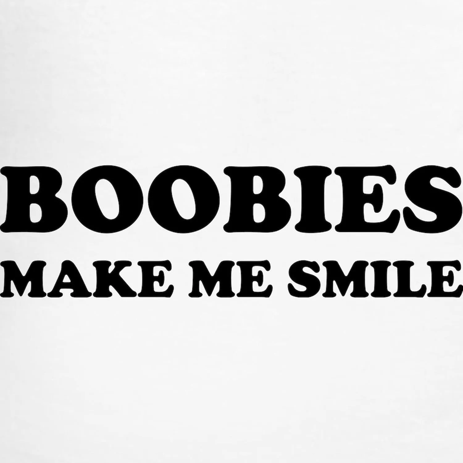 CafePress Boobies make me smile Men's Light Pajamas Men's Novelty Light Pajama Set, Comfortable PJ Sleepwear