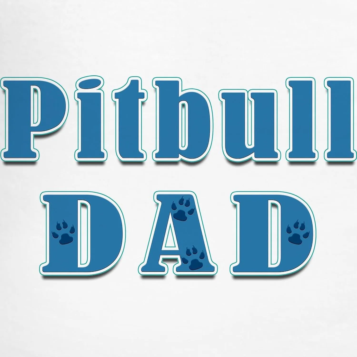 CafePress Pitbull Dad Men's Light Pajamas Men's Novelty Light Pajama Set, Comfortable PJ Sleepwear