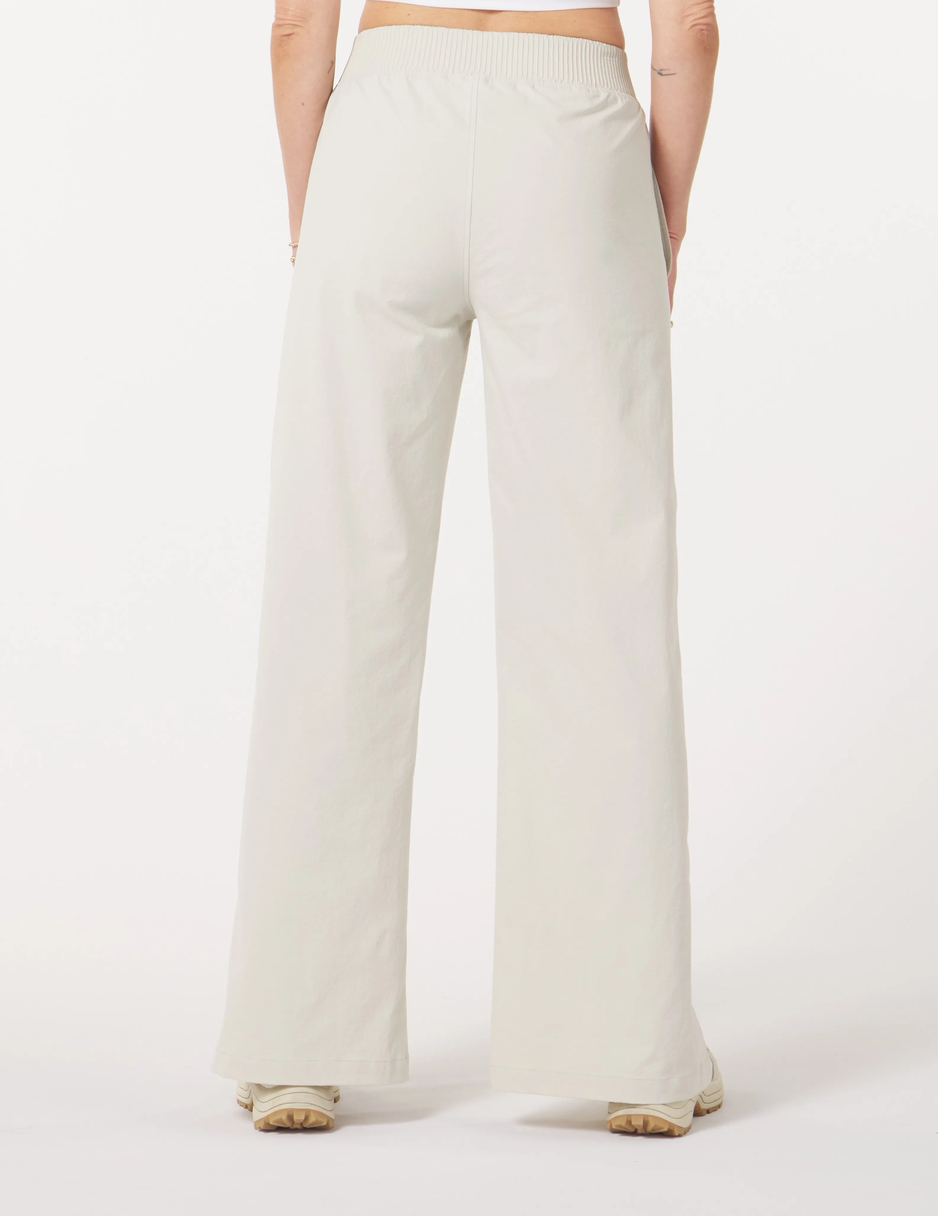Charlotte Relaxed Pant: Oatmilk