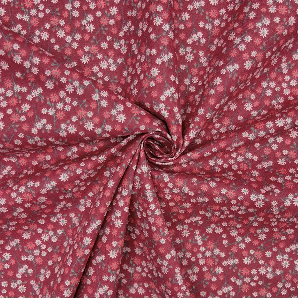 Chic Charm Cotton Poplin Fabric