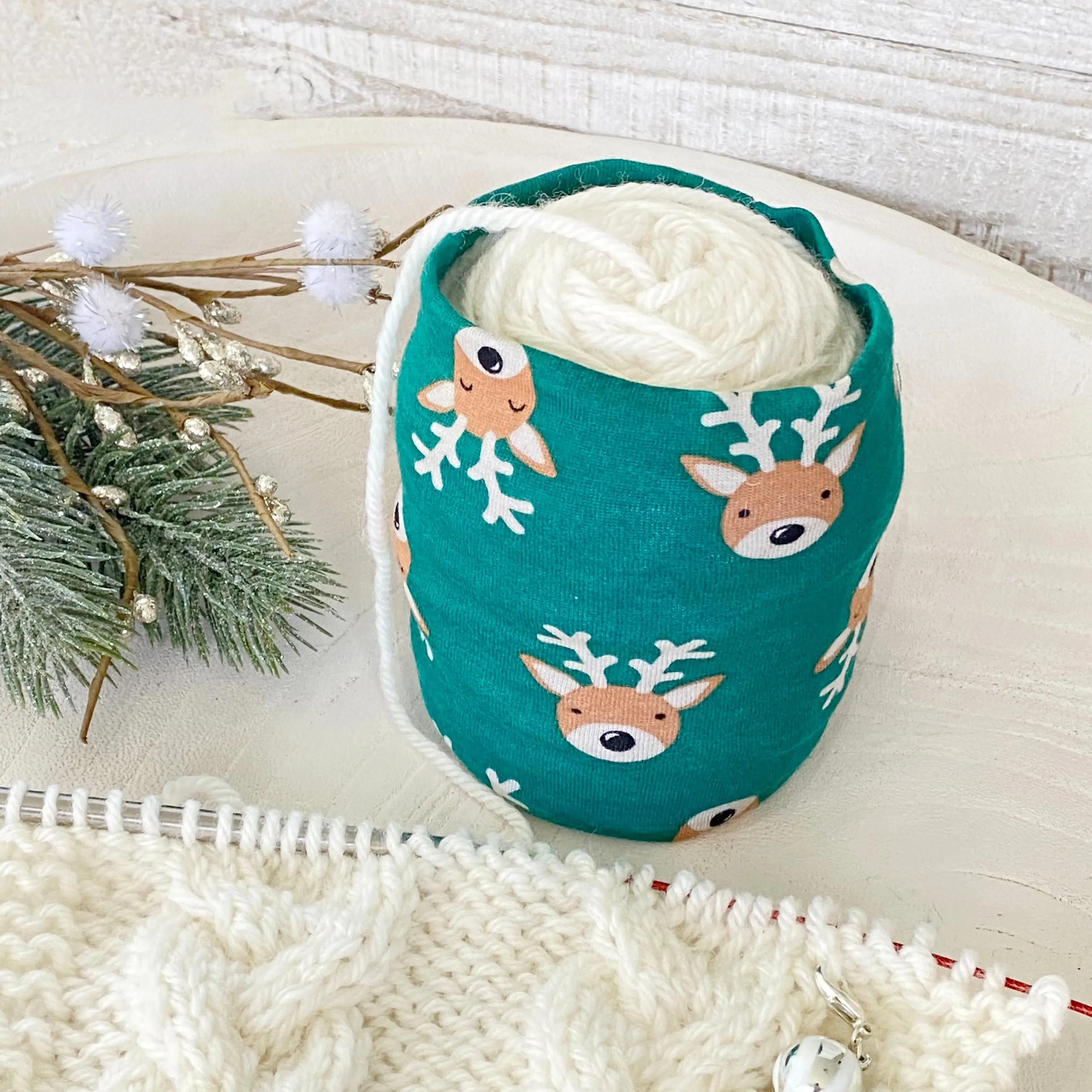 Christmas Reindeer Skein Coat