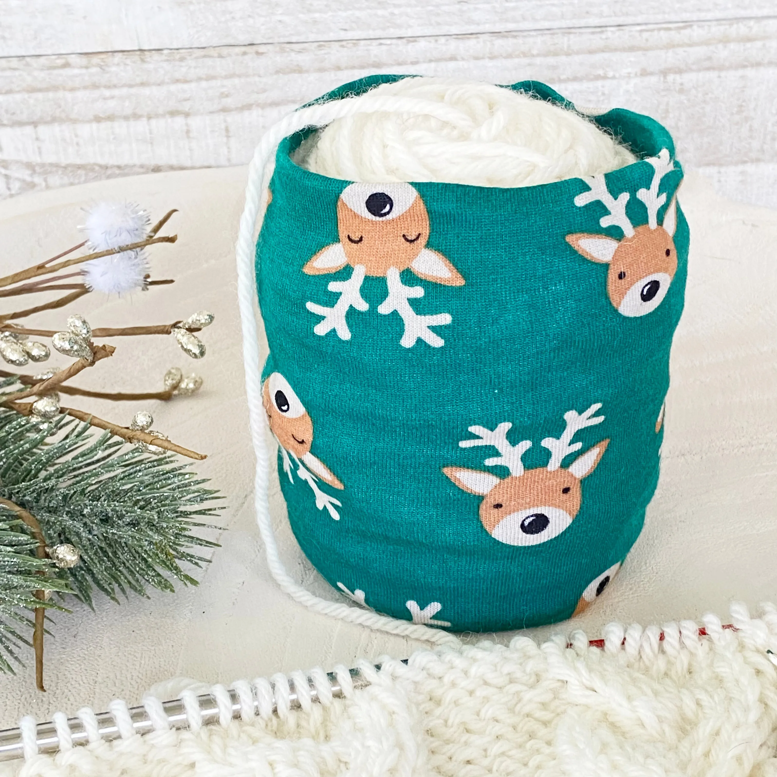 Christmas Reindeer Skein Coat