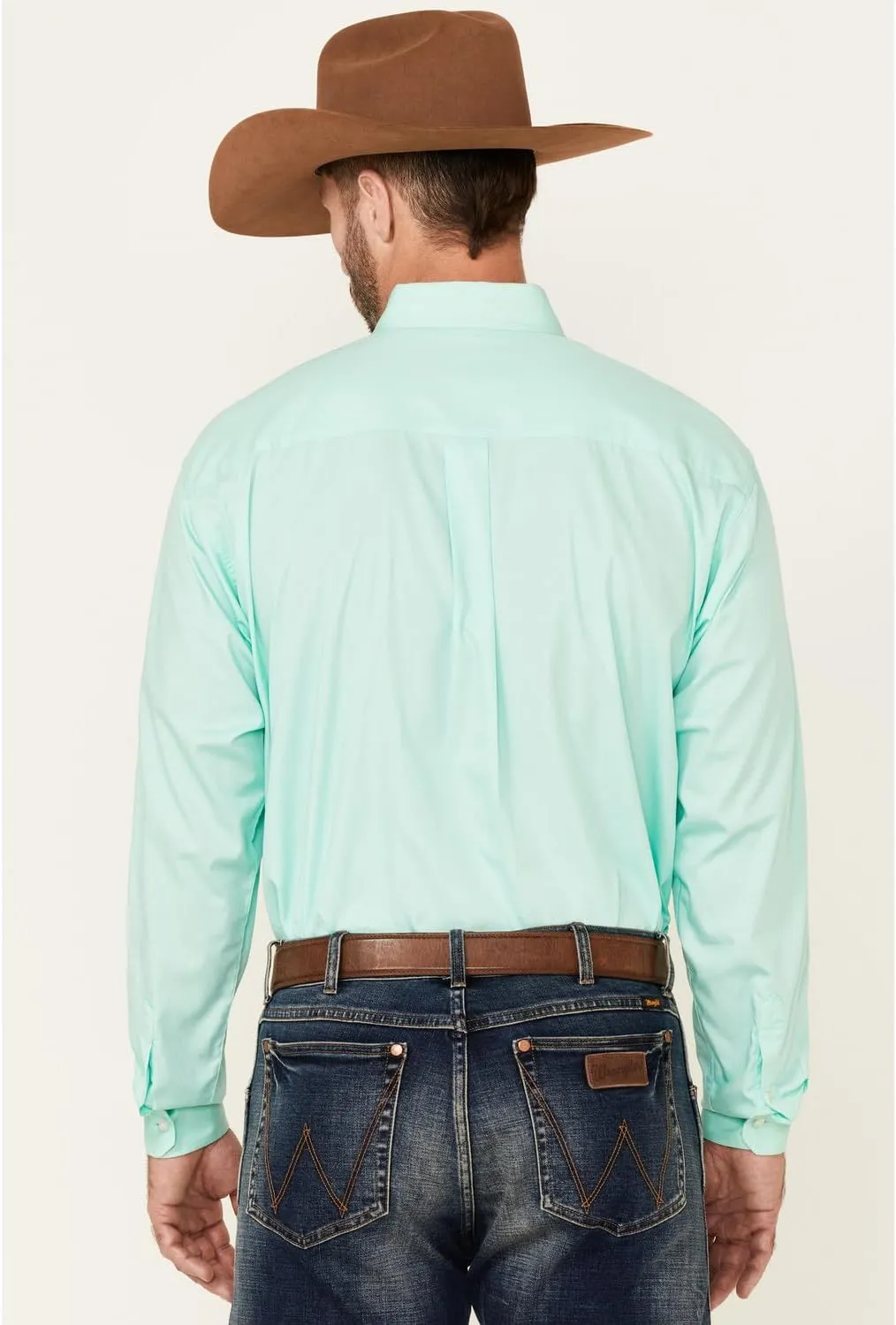Cinch Men's Classic Fit Long Sleeve Button One Open Pocket Solid Basic