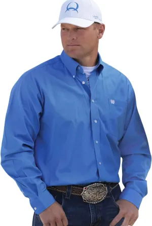 Cinch Men's Classic Fit Long Sleeve Button One Open Pocket Solid Basic