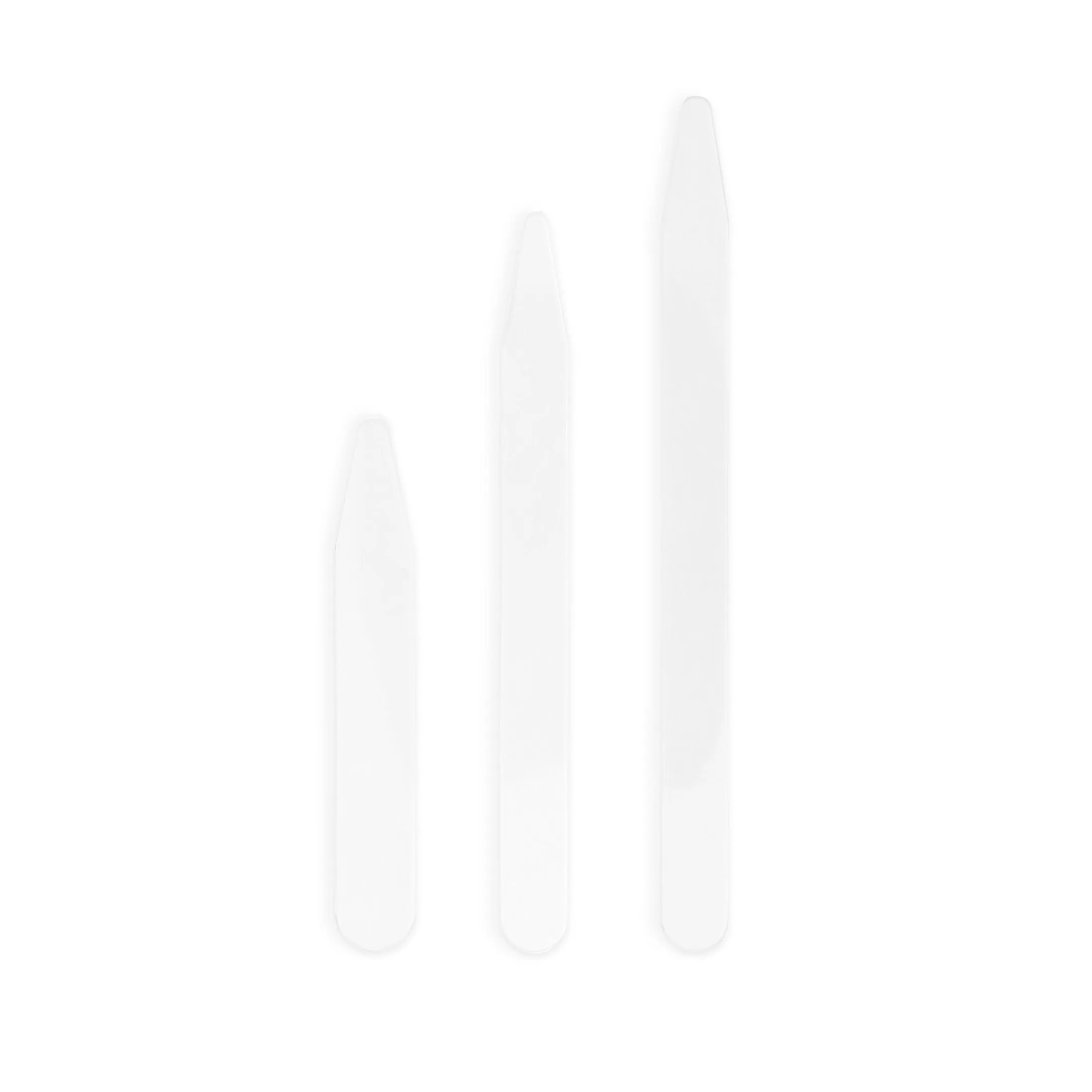 Collar Stays, Assorted Sizes, 14 pc