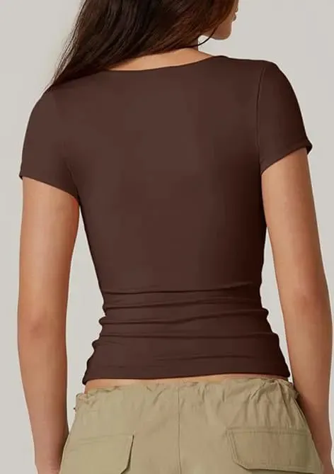 Contour Chic Square Neck Top