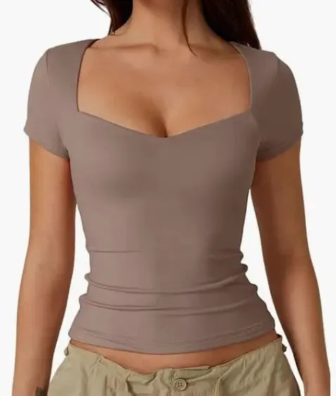 Contour Chic Square Neck Top