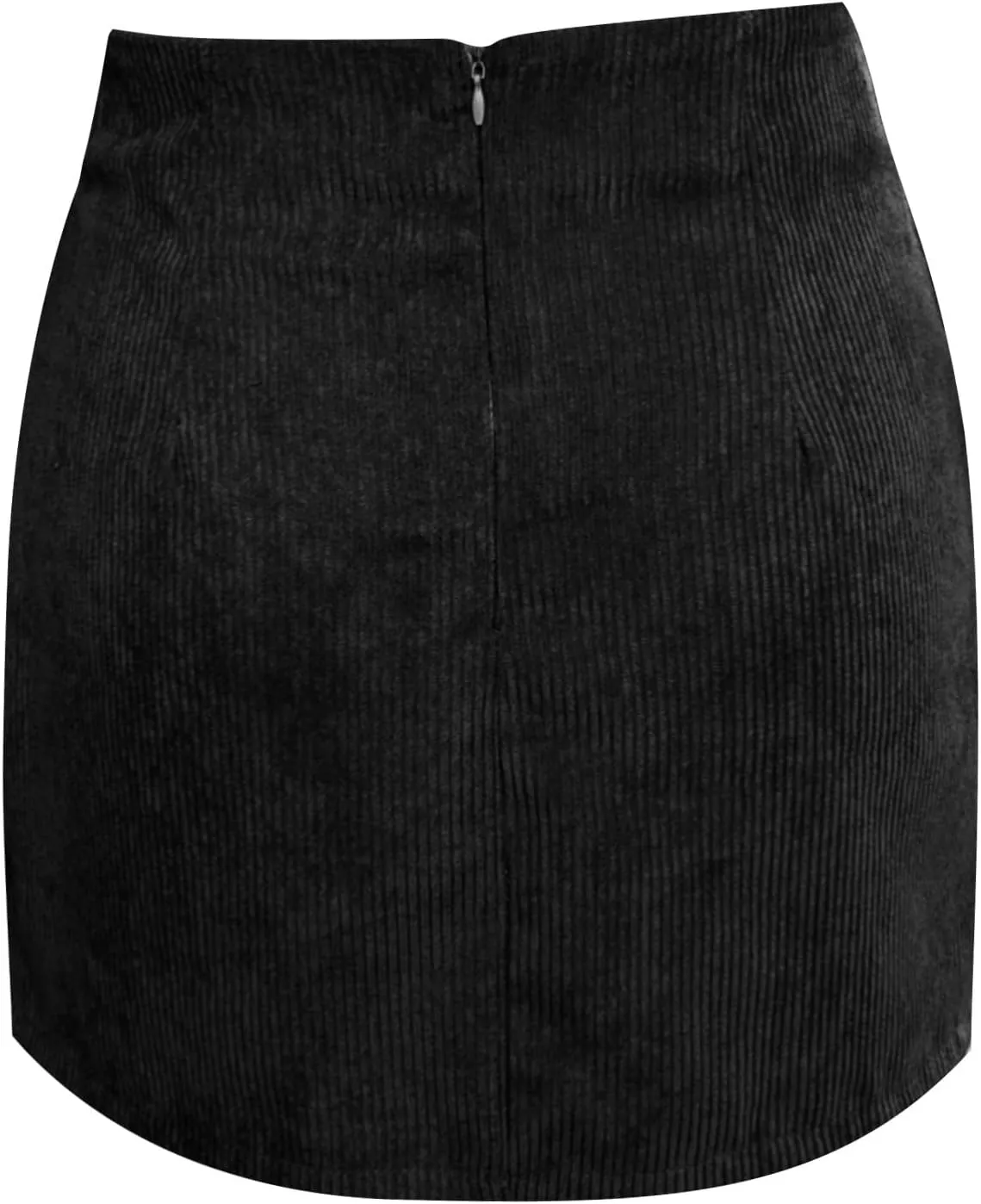 Corduroy Skirt Women Comfy High Waist Mini Pencil Skirt Casual Fall Winter A Line Mini Skirts with Back Zipper
