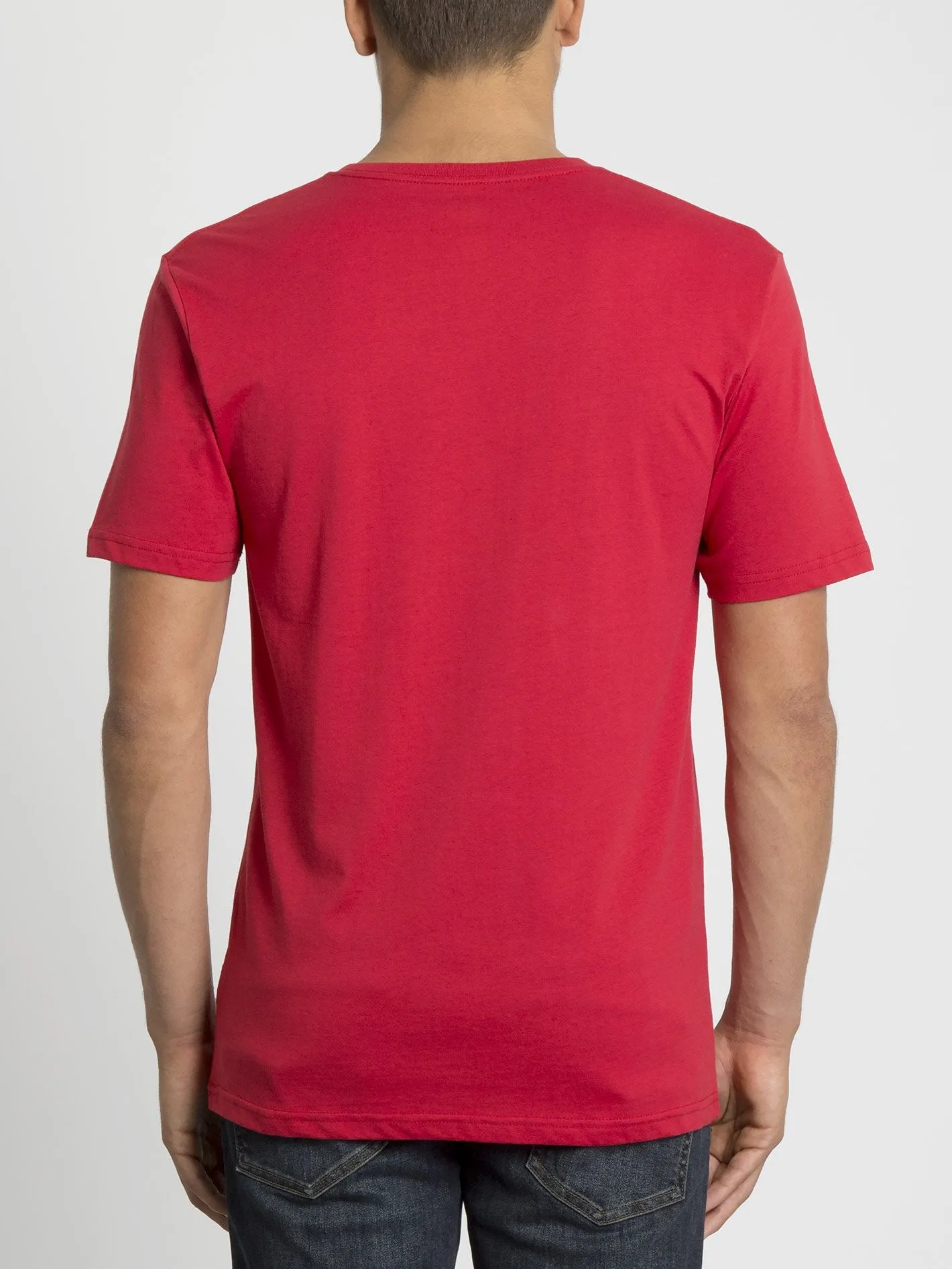 Crisp Stone T-shirt - Engine Red