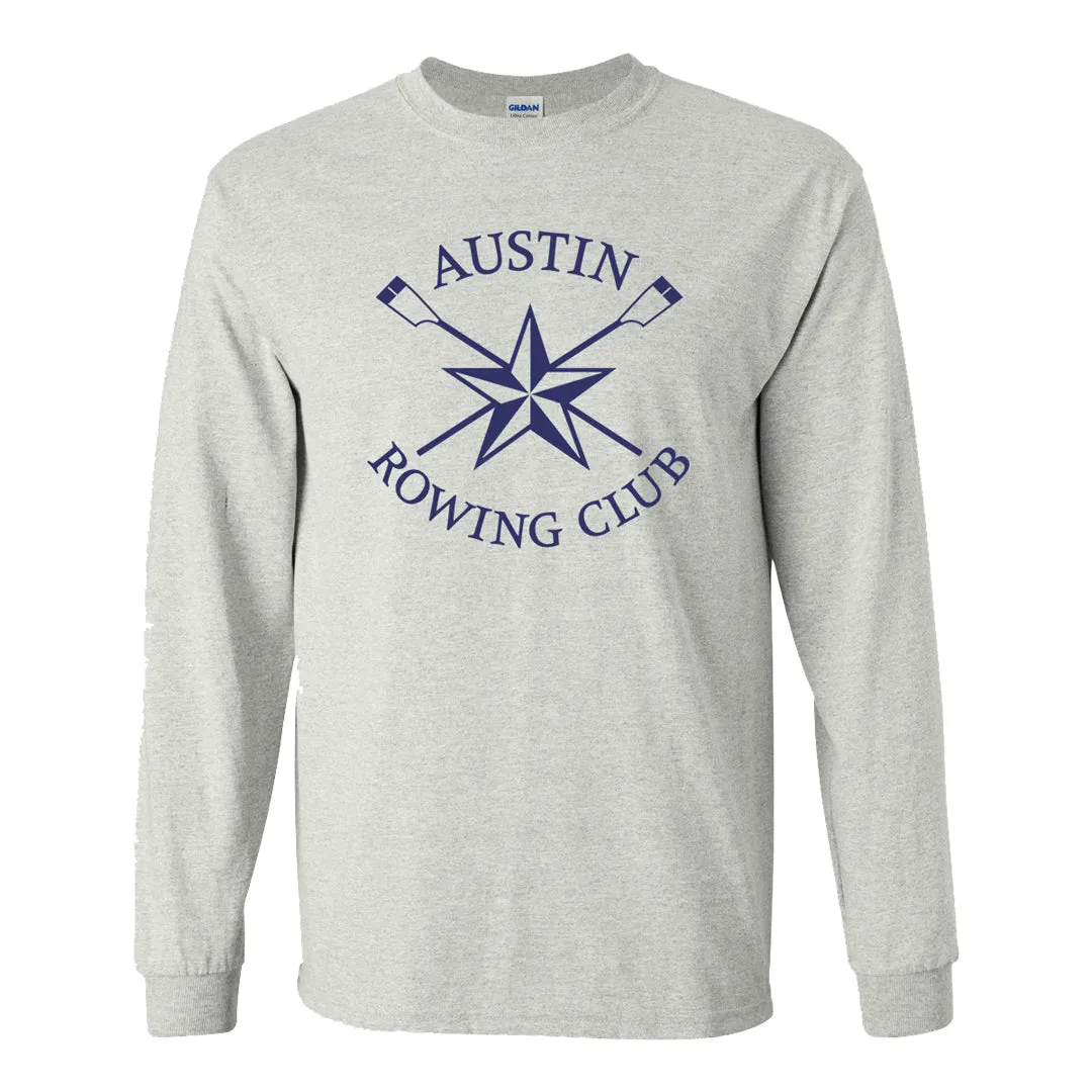 Custom Austin Rowing Club Long Sleeve Men's/Unisex Cotton T-Shirt