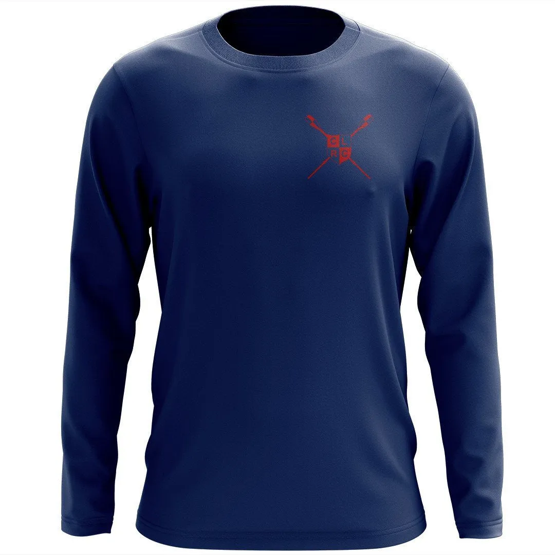 Custom Crystal Lake RC Long Sleeve Cotton T-Shirt
