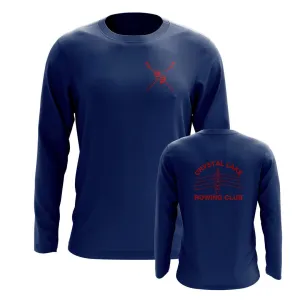 Custom Crystal Lake RC Long Sleeve Cotton T-Shirt