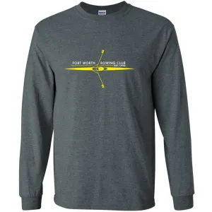 Custom Fort Worth Rowing Club Long Sleeve Cotton T-Shirt