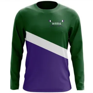 Custom Western Reserve Rowing Association Long Sleeve Cotton T-Shirt