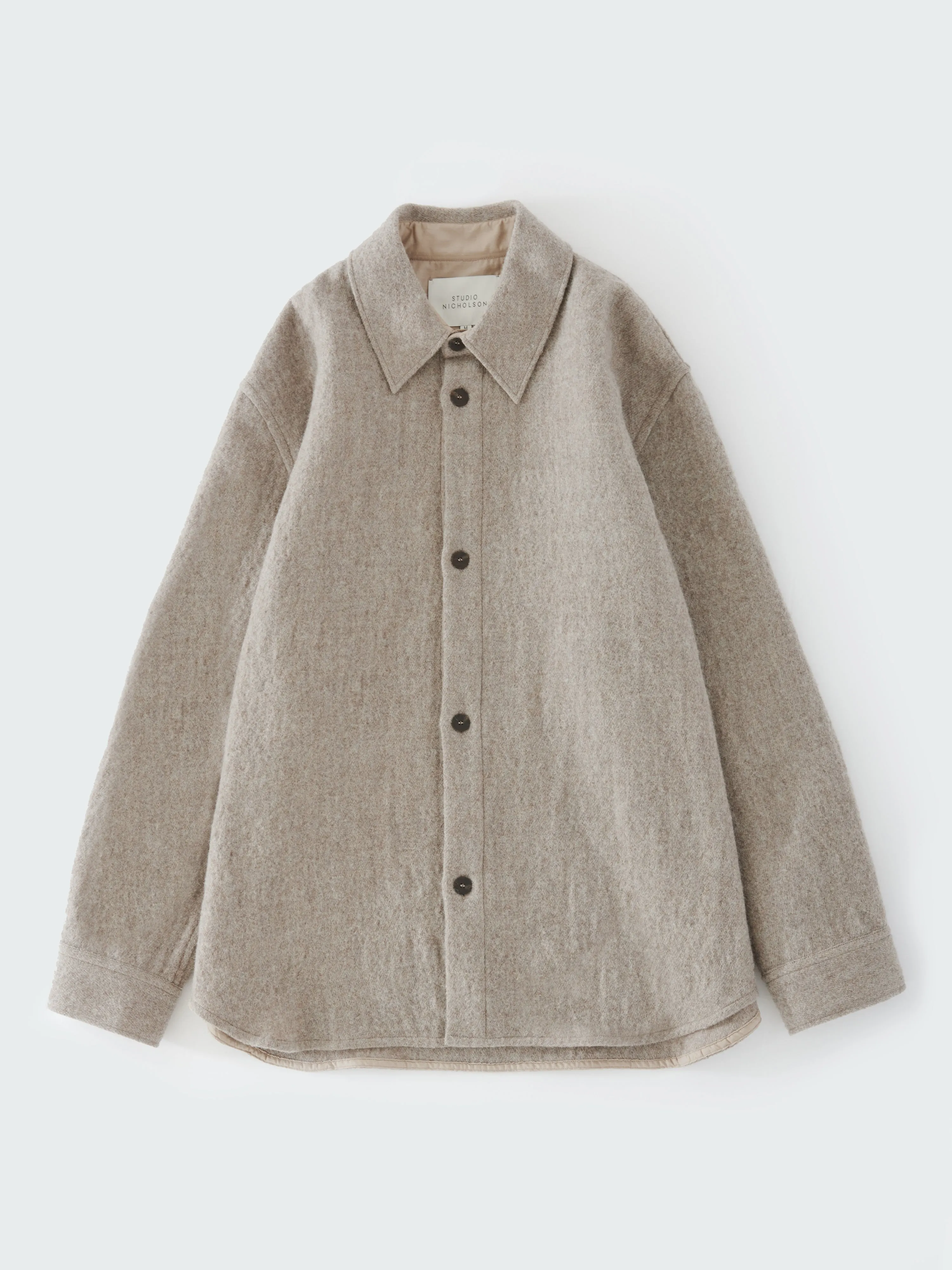 Deck Wool Shirt in Feather