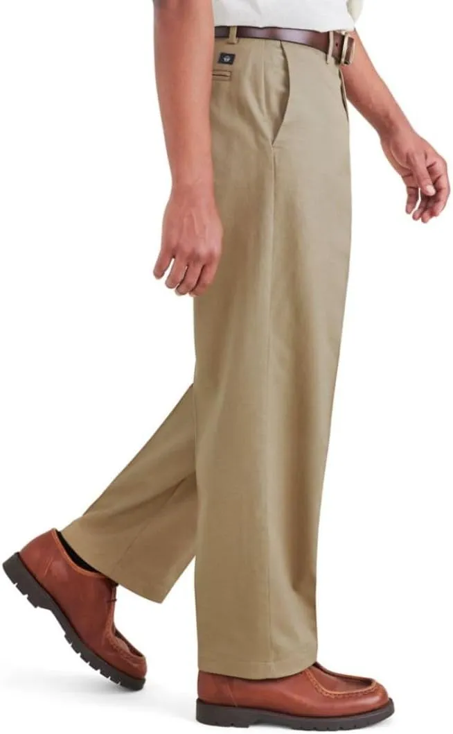 Dockers Men's Relaxed Fit Signature Iron Free Khaki with Stain Defender Pants