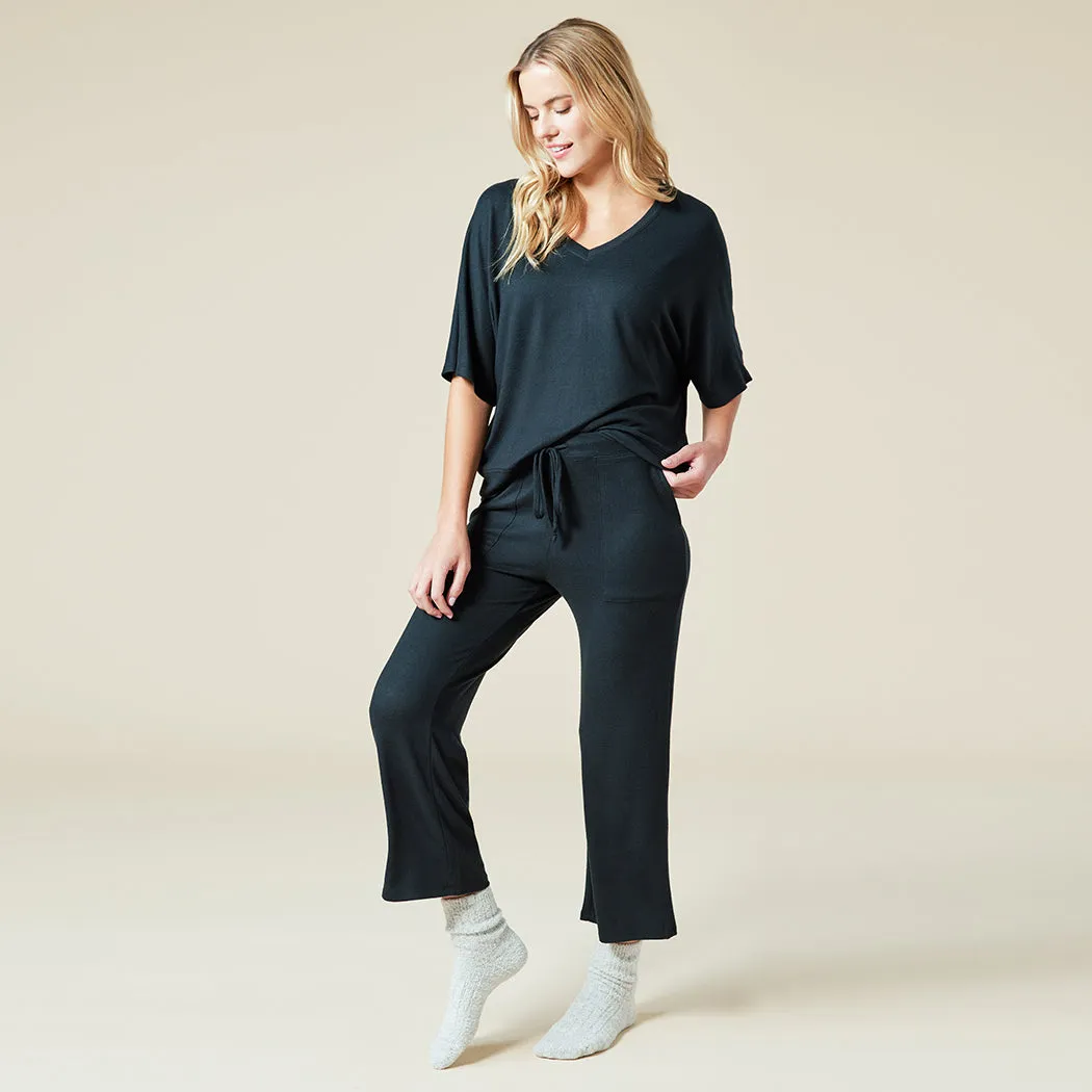 Dream Relaxed V-neck with Capri Lounge Set