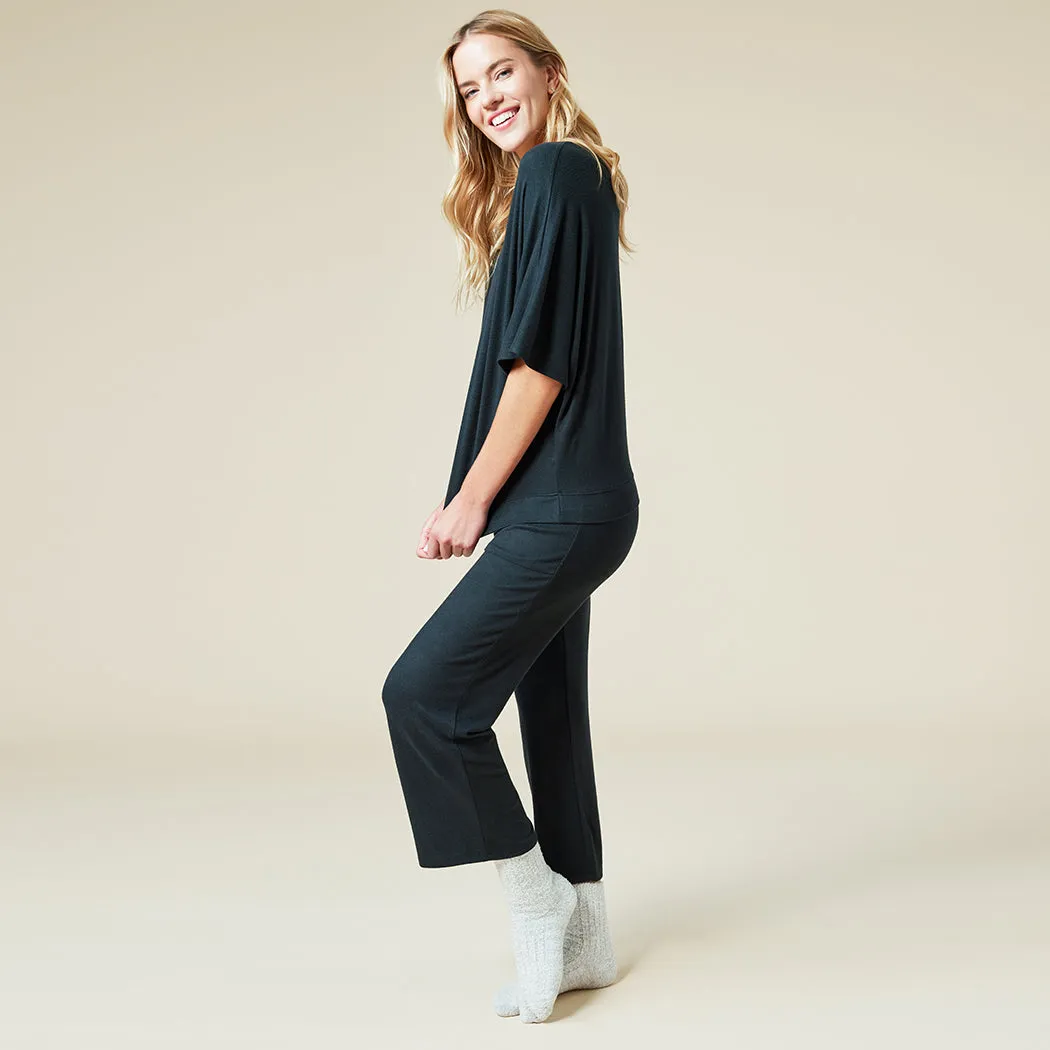 Dream Relaxed V-neck with Capri Lounge Set