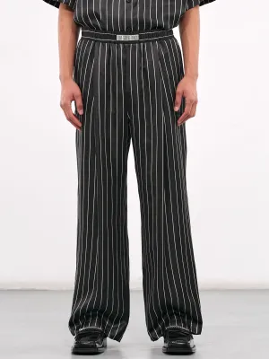 Elasticated Pinstripe Trousers (0713-T735-PINSTRIPES)