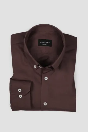 Grape Irish Linen Shirt