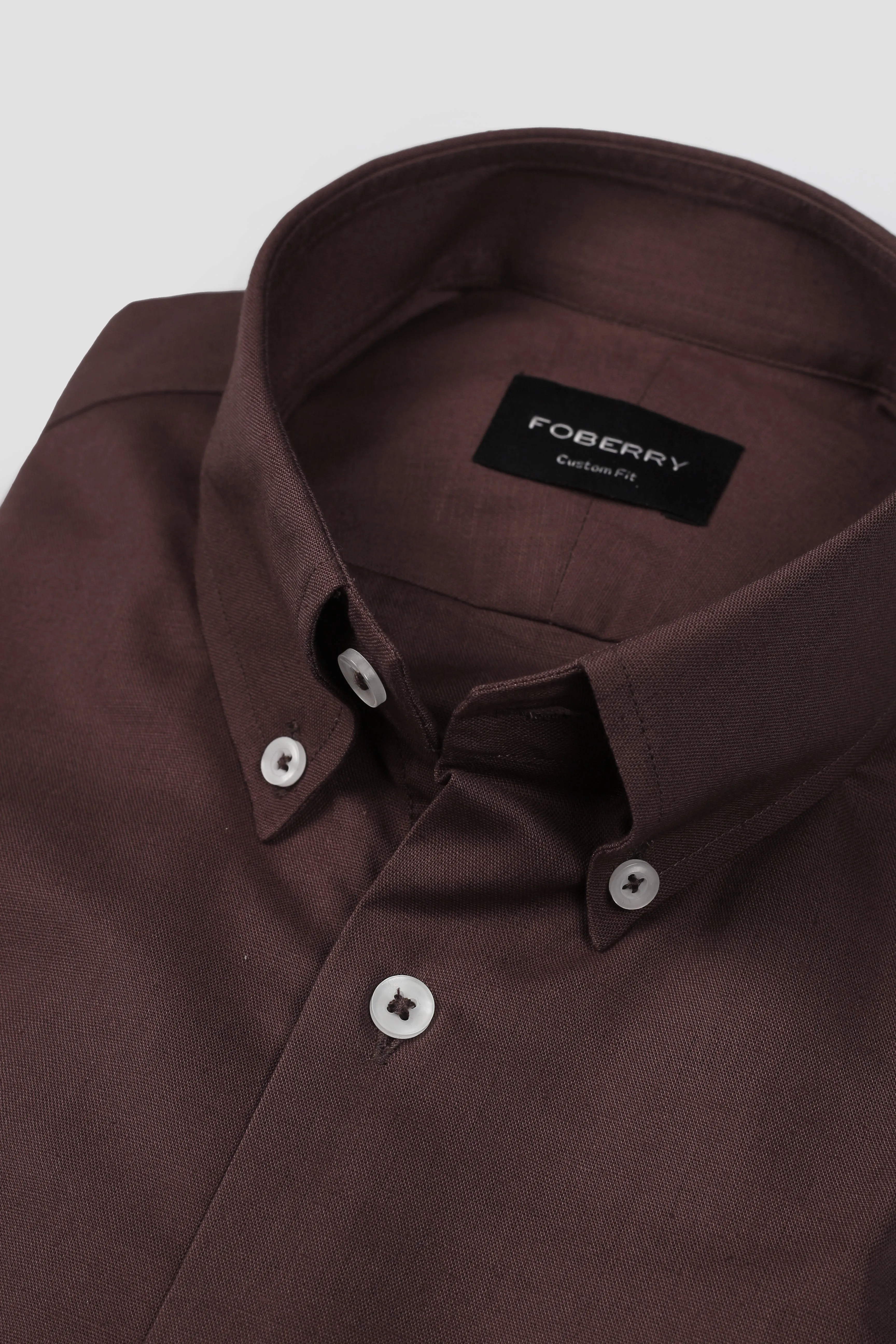 Grape Irish Linen Shirt
