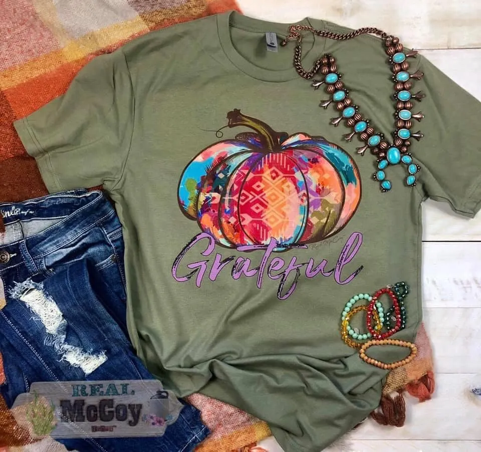 Grateful Pumpkin Tee