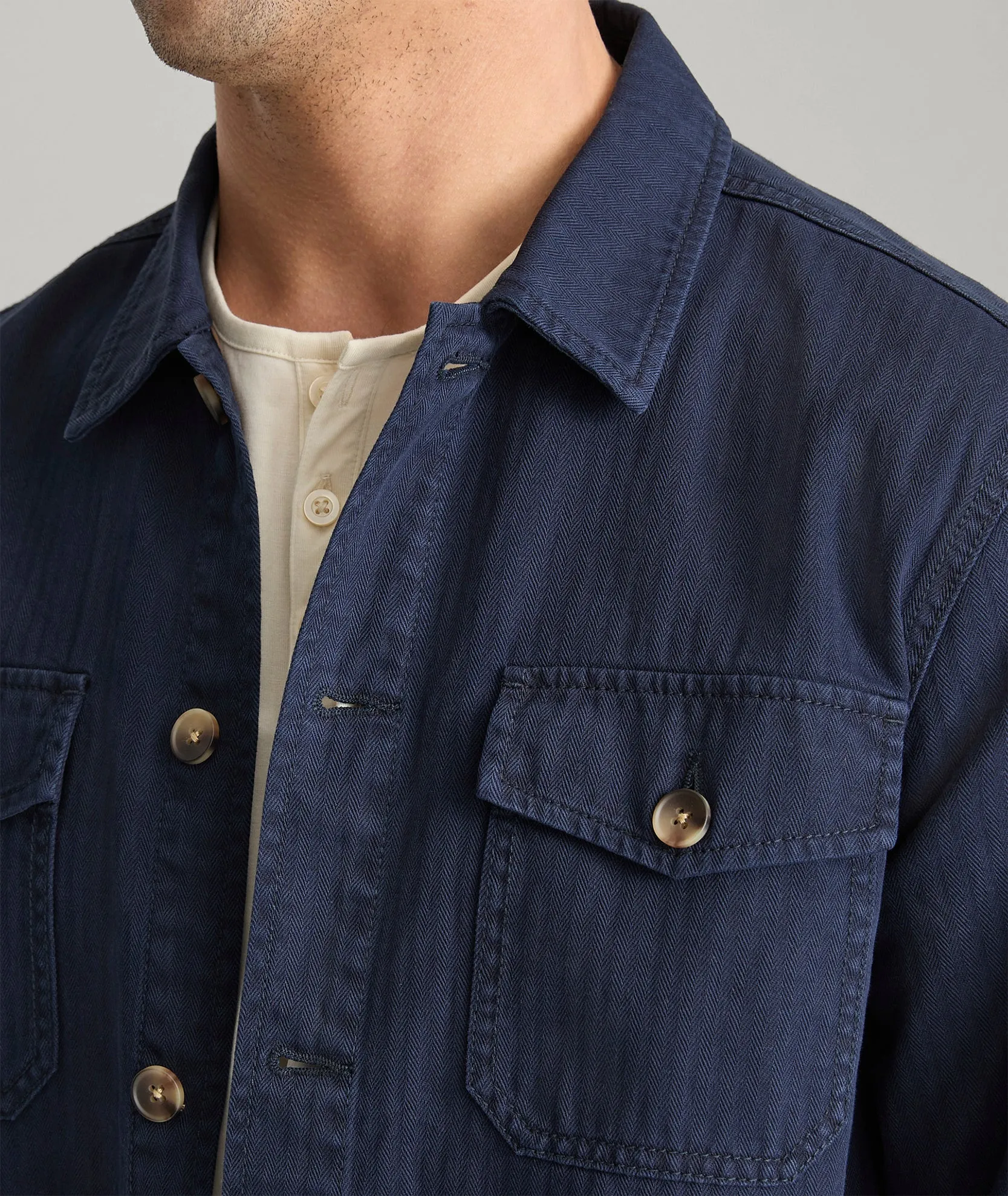 Herringbone Overshirt