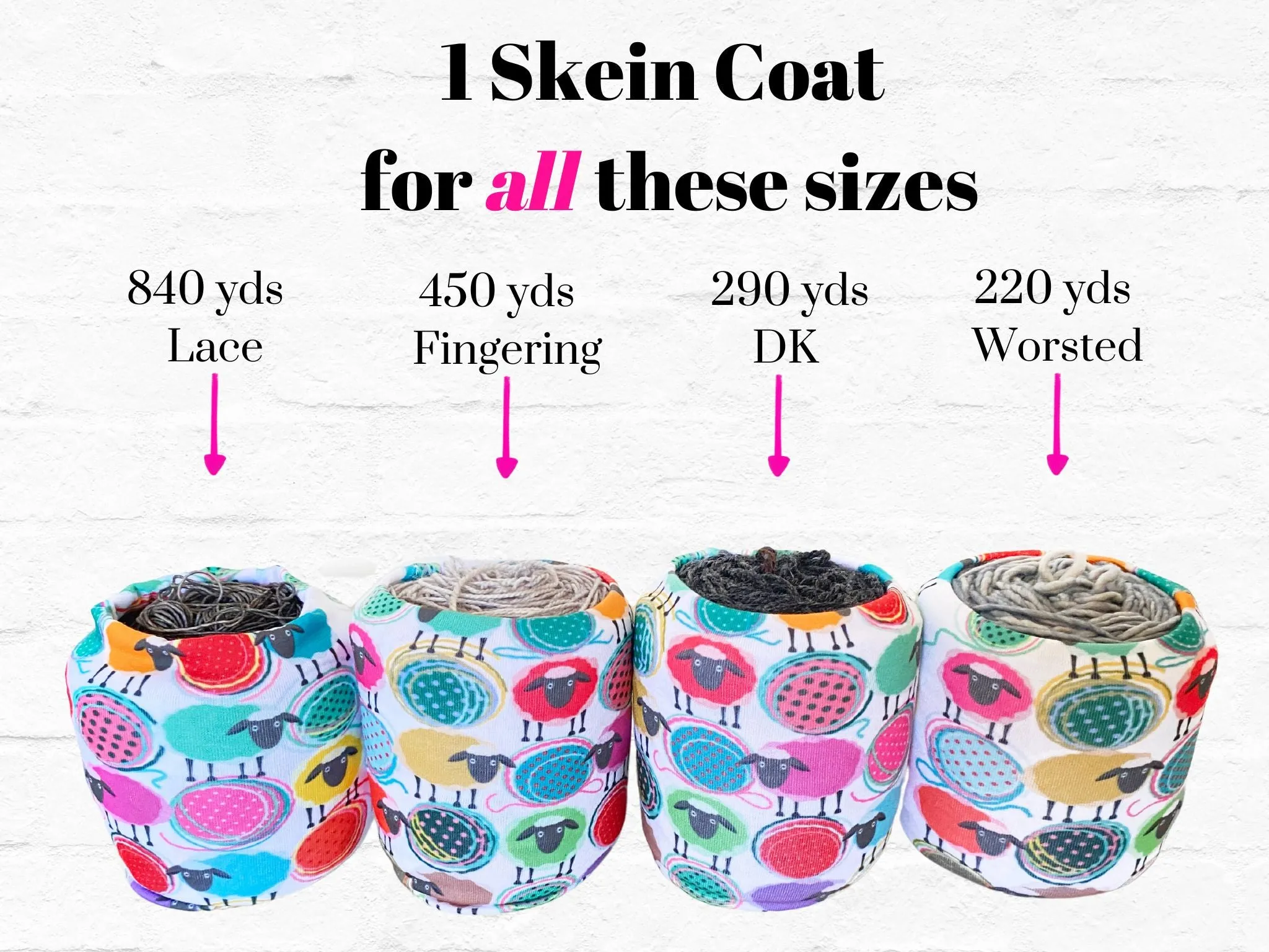 I Knit Therefore I Swear Skein Coat