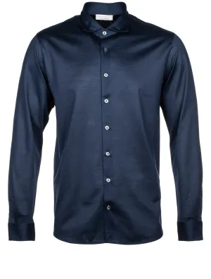 Jersey Navy Shirt Navy Blue